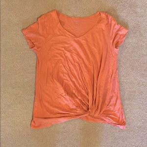 Pink/coral top